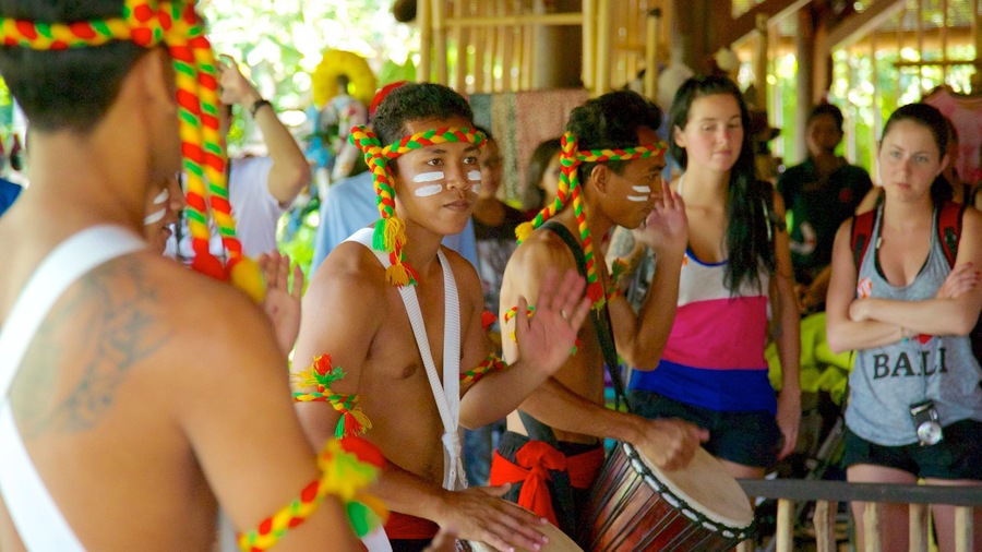 Sukawati which includes performance art and indigenous culture as well as a couple
