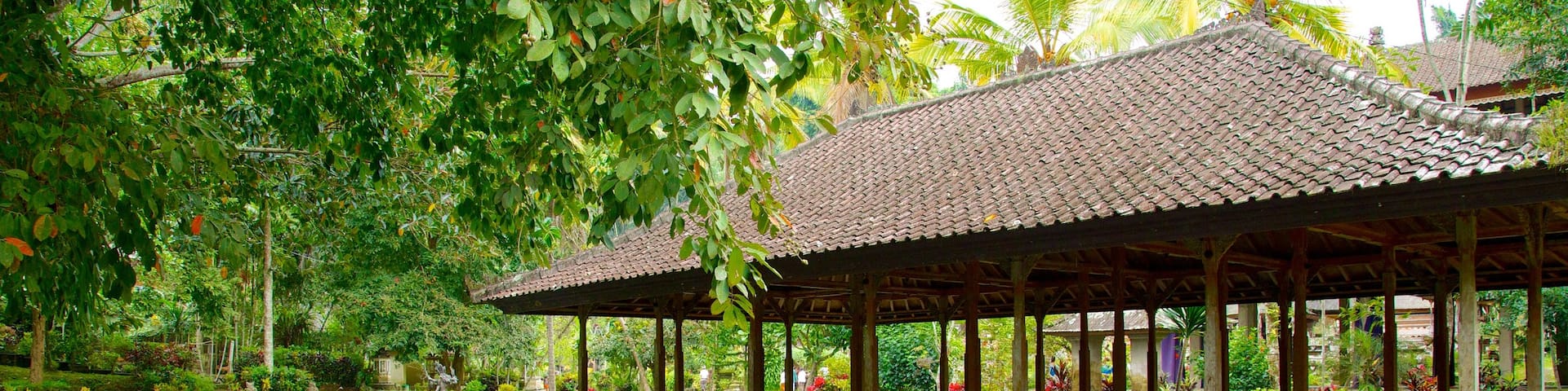 Gunung Kawi das einen Teich, Tempel oder AndachtsstÀtte und religiöse Elemente