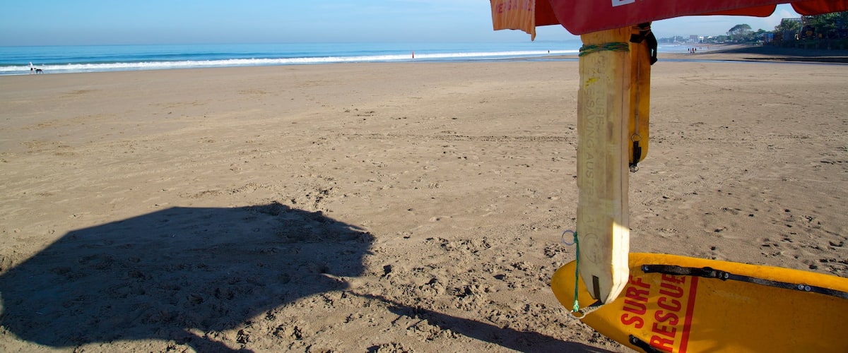 Seminyak featuring a sandy beach