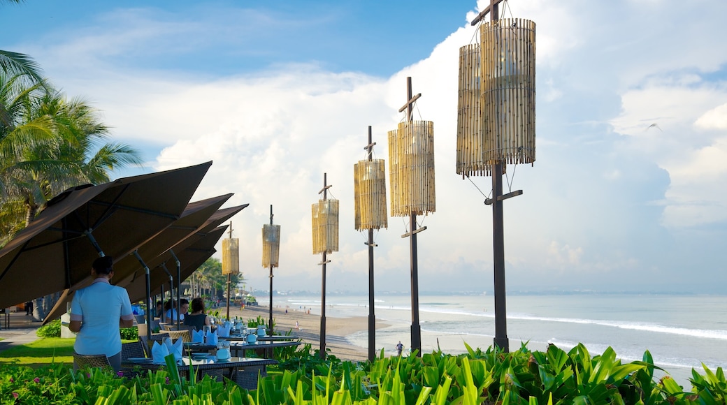 Seminyak caratteristiche di vista della costa e paesaggio tropicale