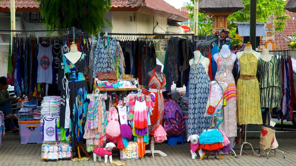 Seminyak Square featuring street scenes, shopping and markets