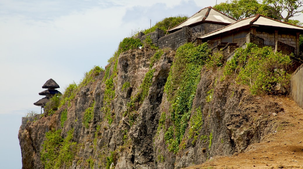 Bali showing rocky coastline