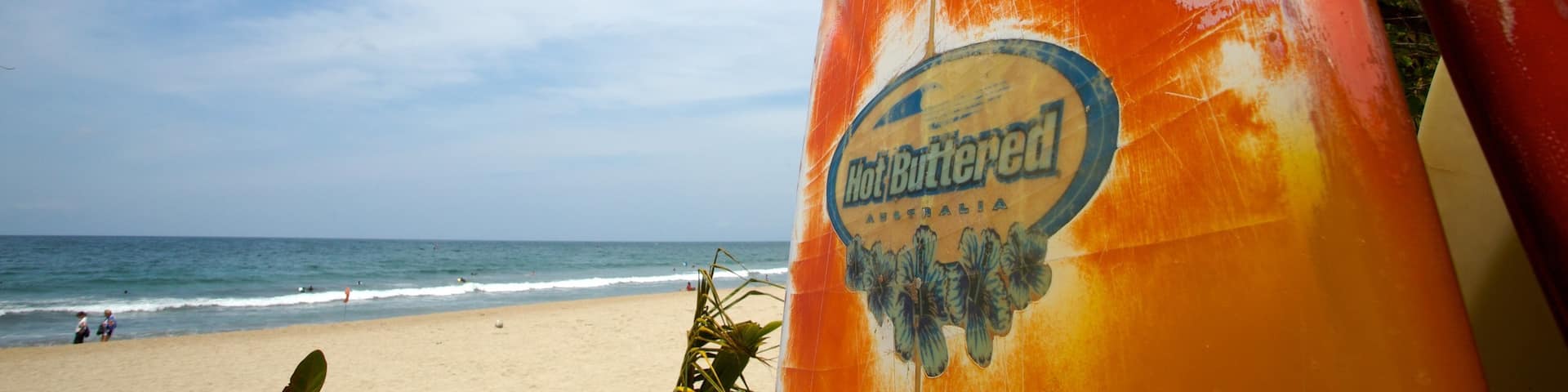 Kuta featuring a beach