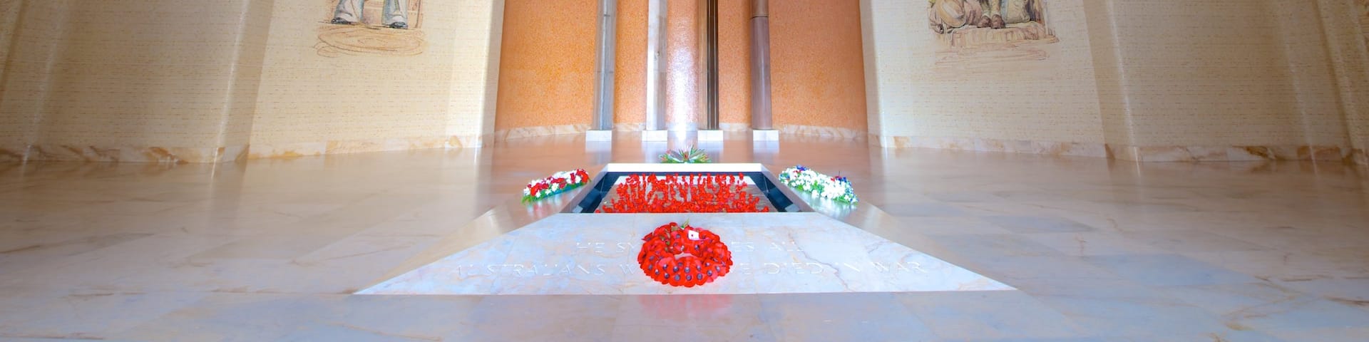 Australian War Memorial which includes interior views and a memorial