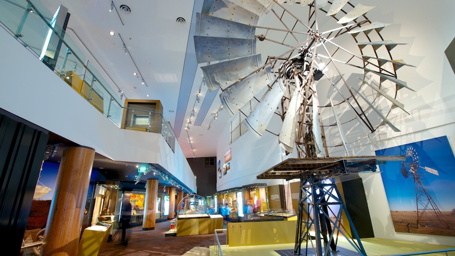 National Museum of Australia which includes interior views