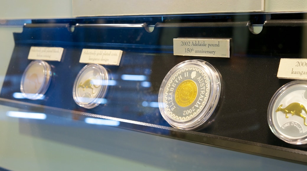 Royal Australian Mint showing interior views