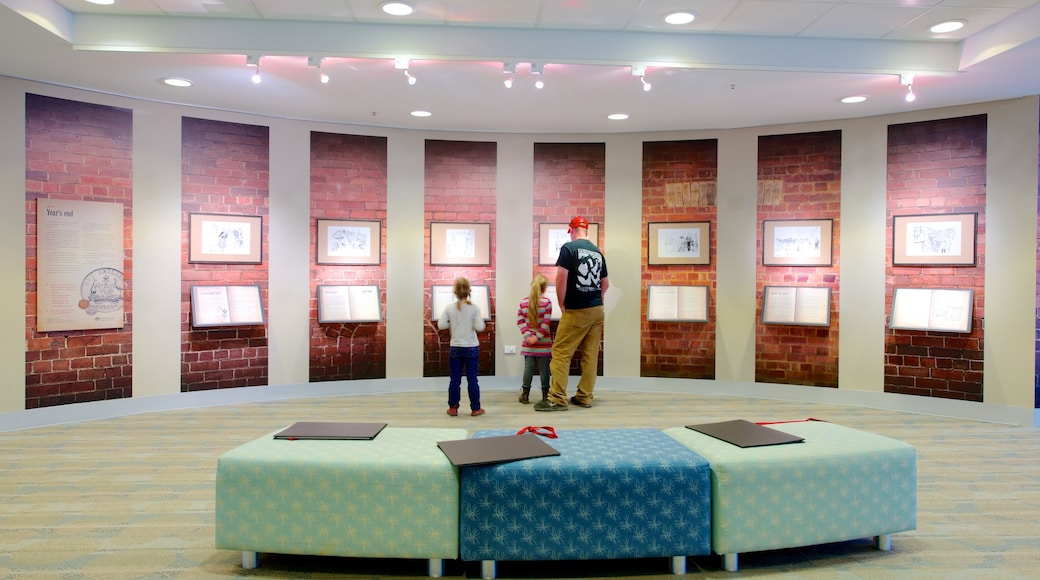 Royal Australian Mint showing interior views