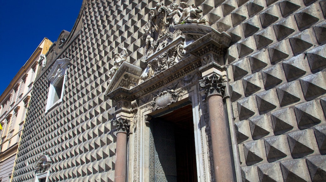 Church of Gesu Nuovo featuring religious elements and heritage architecture