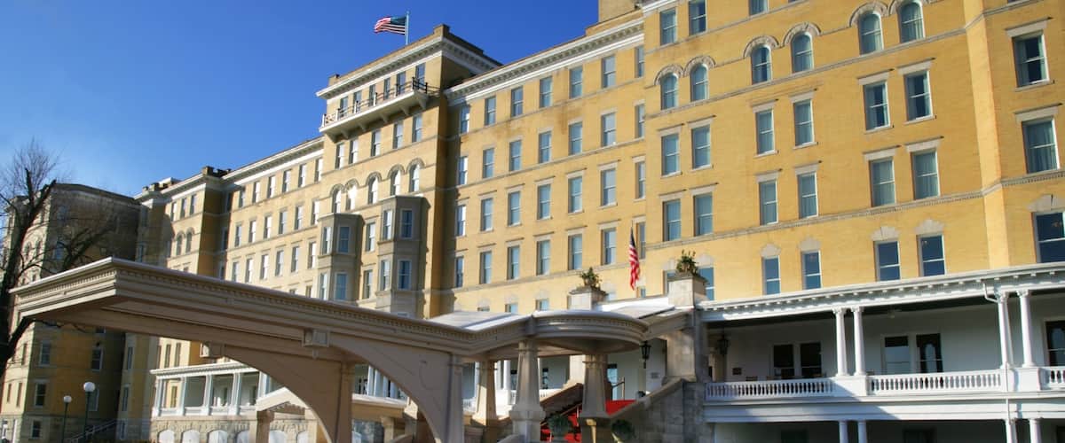 French Lick showing heritage elements