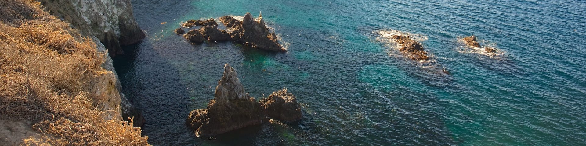 Anacapa Island featuring general coastal views, landscape views and rocky coastline