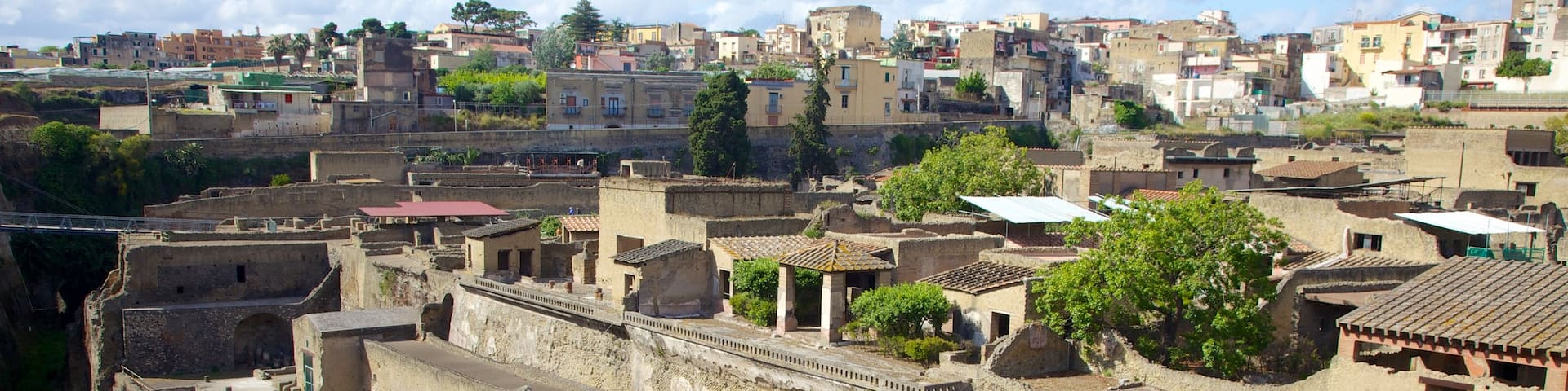 Ercolano qui includes panoramas et ville