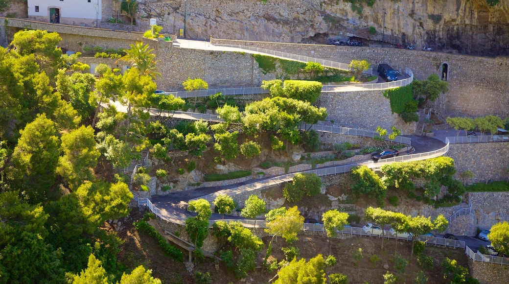 Amalfi showing a city