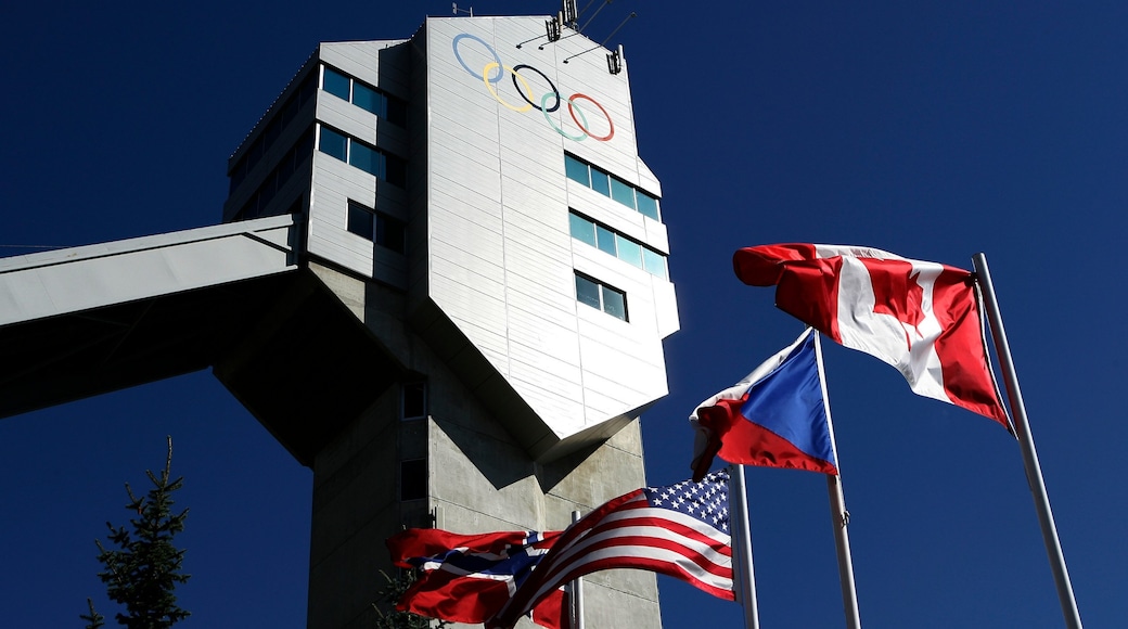 Canada Olympic Park which includes modern architecture