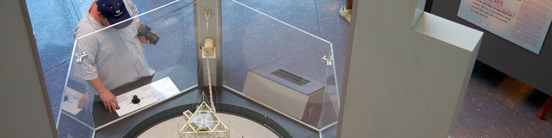 Arecibo Observatory featuring interior views and an observatory