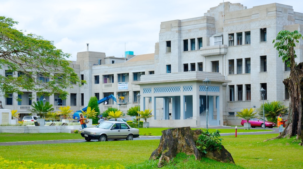 Suva montrant patrimoine historique et jardin
