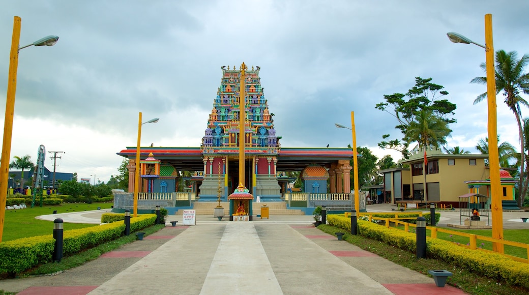 Sri Siva Subramaniya-templet som visar ett tempel eller plats för dyrkan och religiösa element