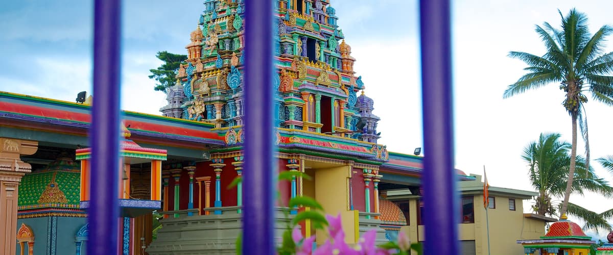 Sri Siva Subramaniya Temple featuring religious aspects and a temple or place of worship