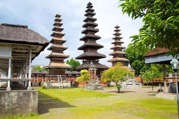 Mataram featuring a temple or place of worship