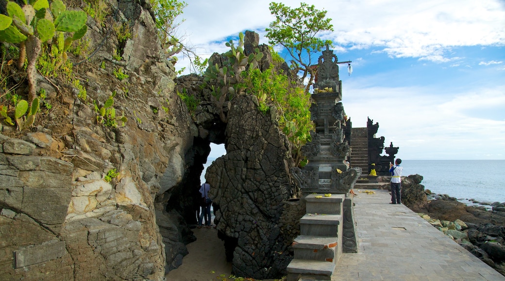 Lombok which includes a temple or place of worship