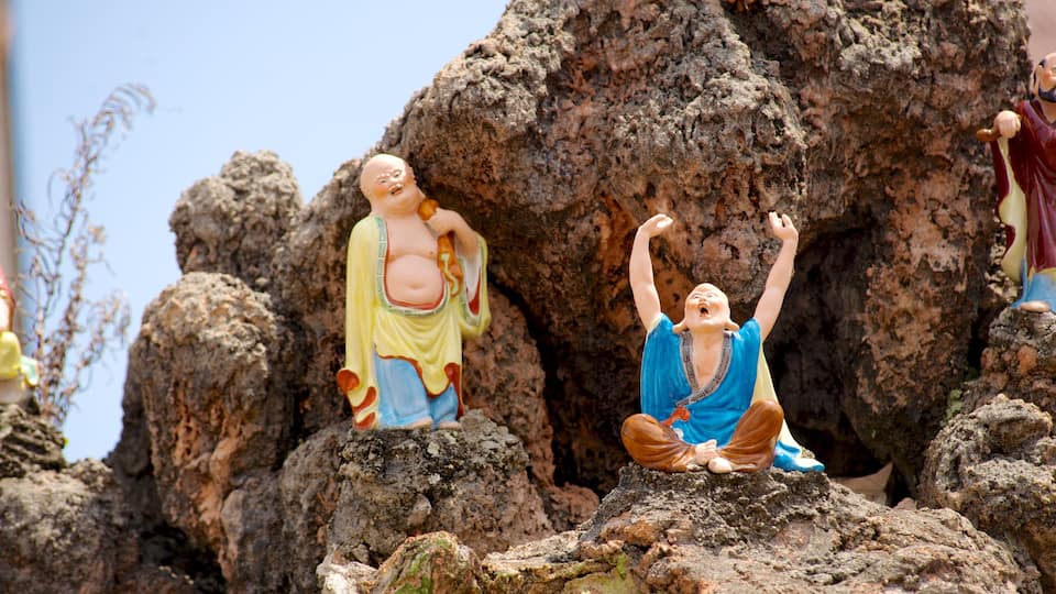 Malacca mostrando religiosità e arte urbana