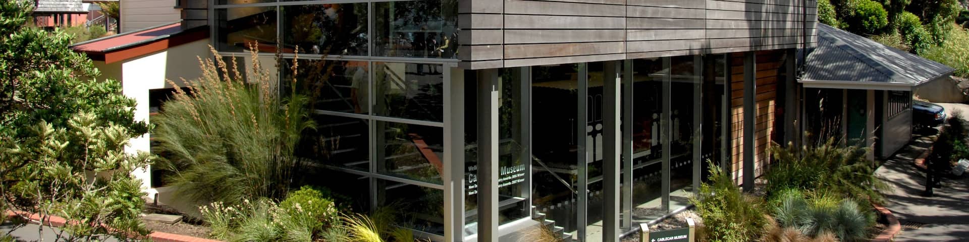 Cable Car Museum featuring street scenes and a house