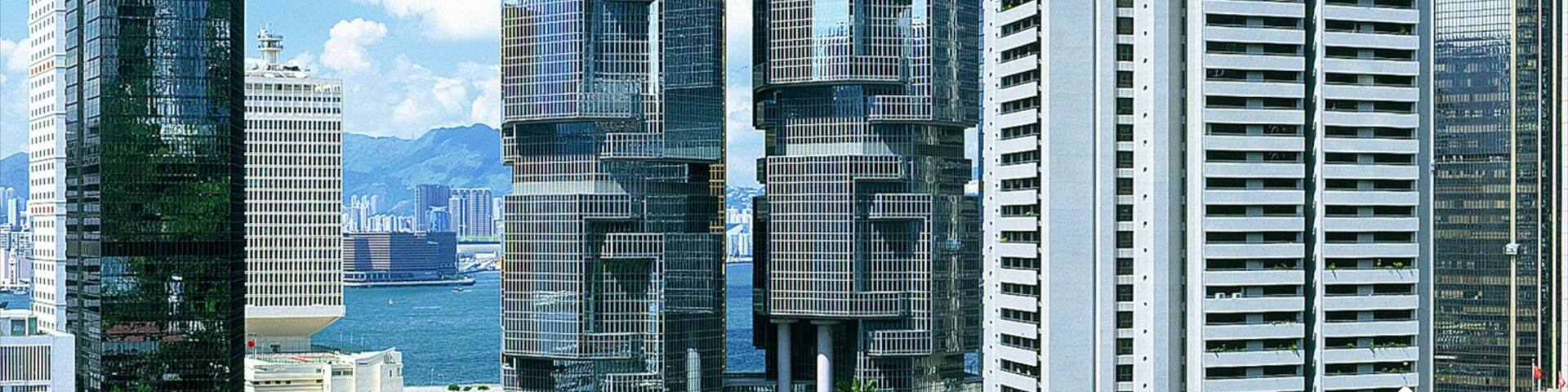 Flagstaff House Museum of Tea Ware featuring a city, central business district and modern architecture