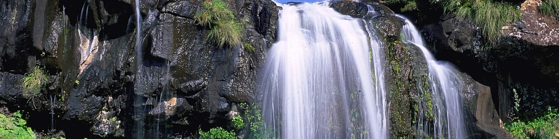 Drakensberg Mountains featuring a cascade