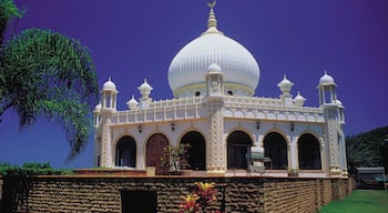 Durban featuring heritage architecture and a mosque