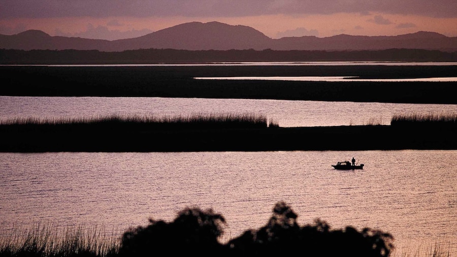 Hluhluwe inclusief varen, een park en landschappen
