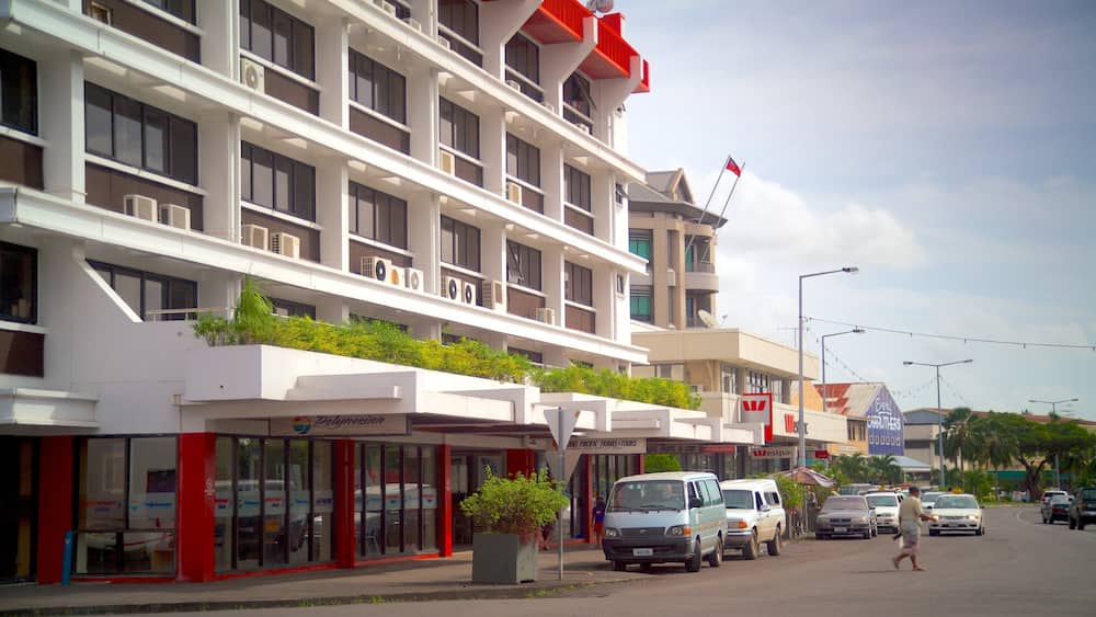 Apia qui includes ville et scĂšnes de rue aussi bien que homme