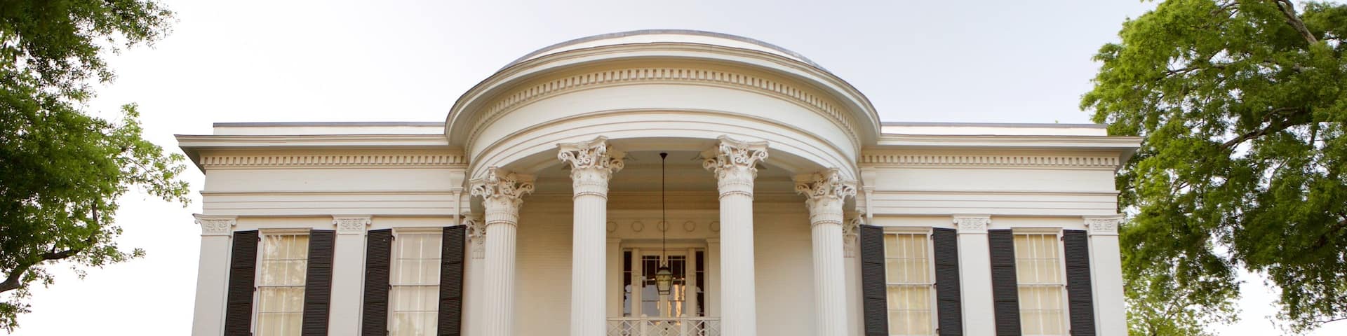 Mississippi Governor\'s Mansion which includes heritage architecture, an administrative buidling and a house