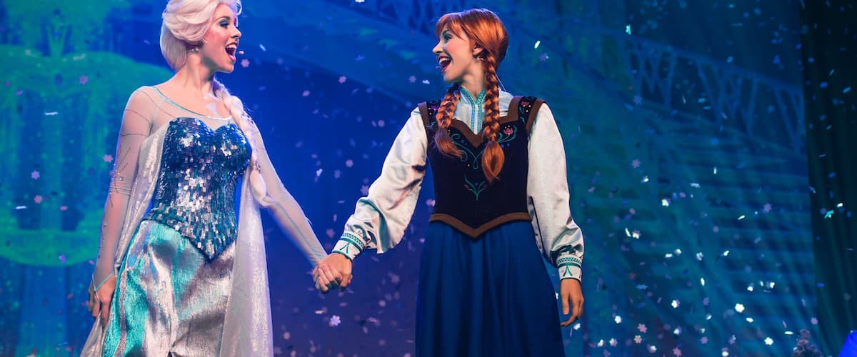 Disney\'s Hollywood Studios® featuring performance art, music and theater scenes
