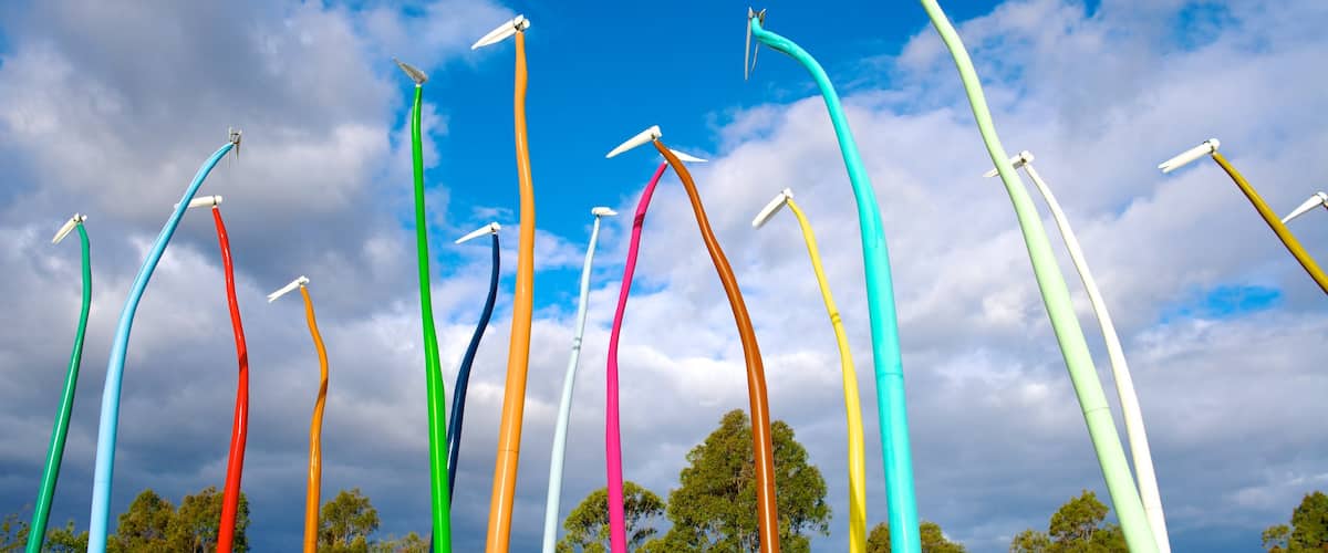 Mistletoe Wines ofreciendo arte