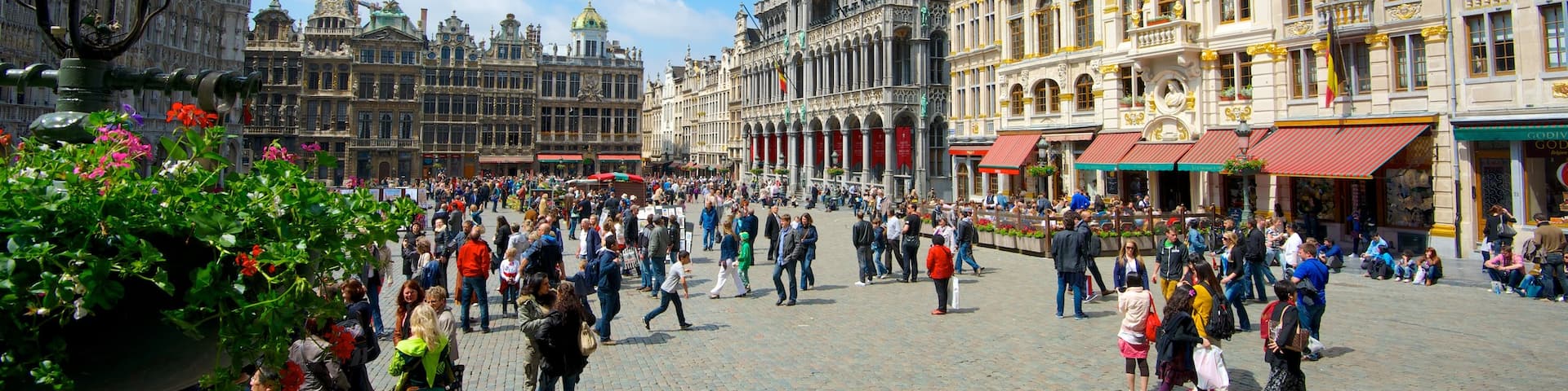 La Grand Place qui includes ville, patrimoine architectural et square ou place
