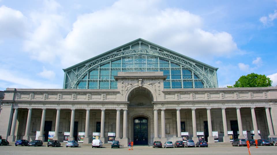 Jubilee Park showing heritage architecture