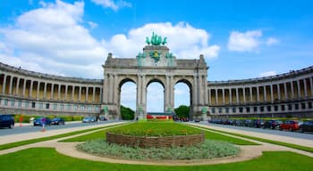 Jubelpark das einen historische Architektur und Park