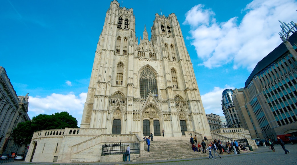 Cathedral of St. Michael which includes religious elements, a church or cathedral and a city