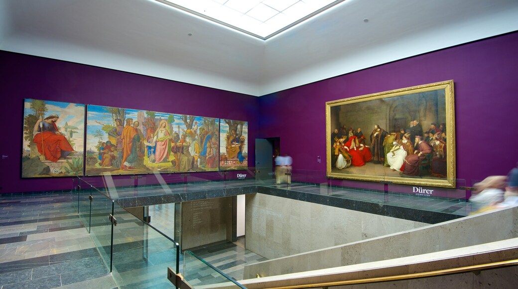 Staedel Museum featuring art and interior views