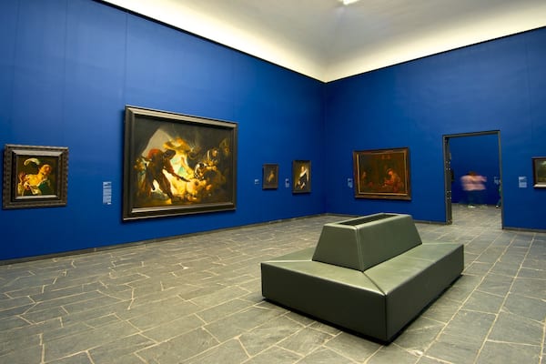 Städel Museum mit einem Innenansichten und Kunst