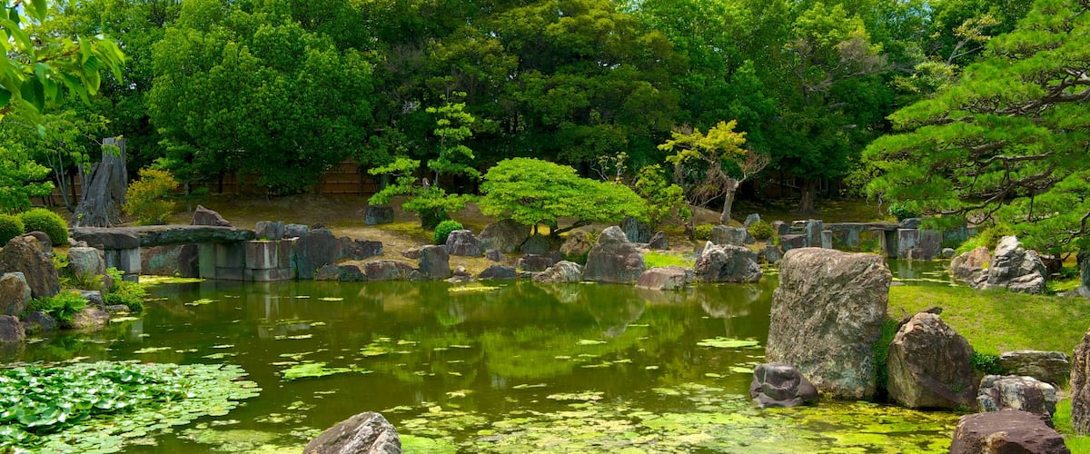 二条城 どの含み 公園 と 池