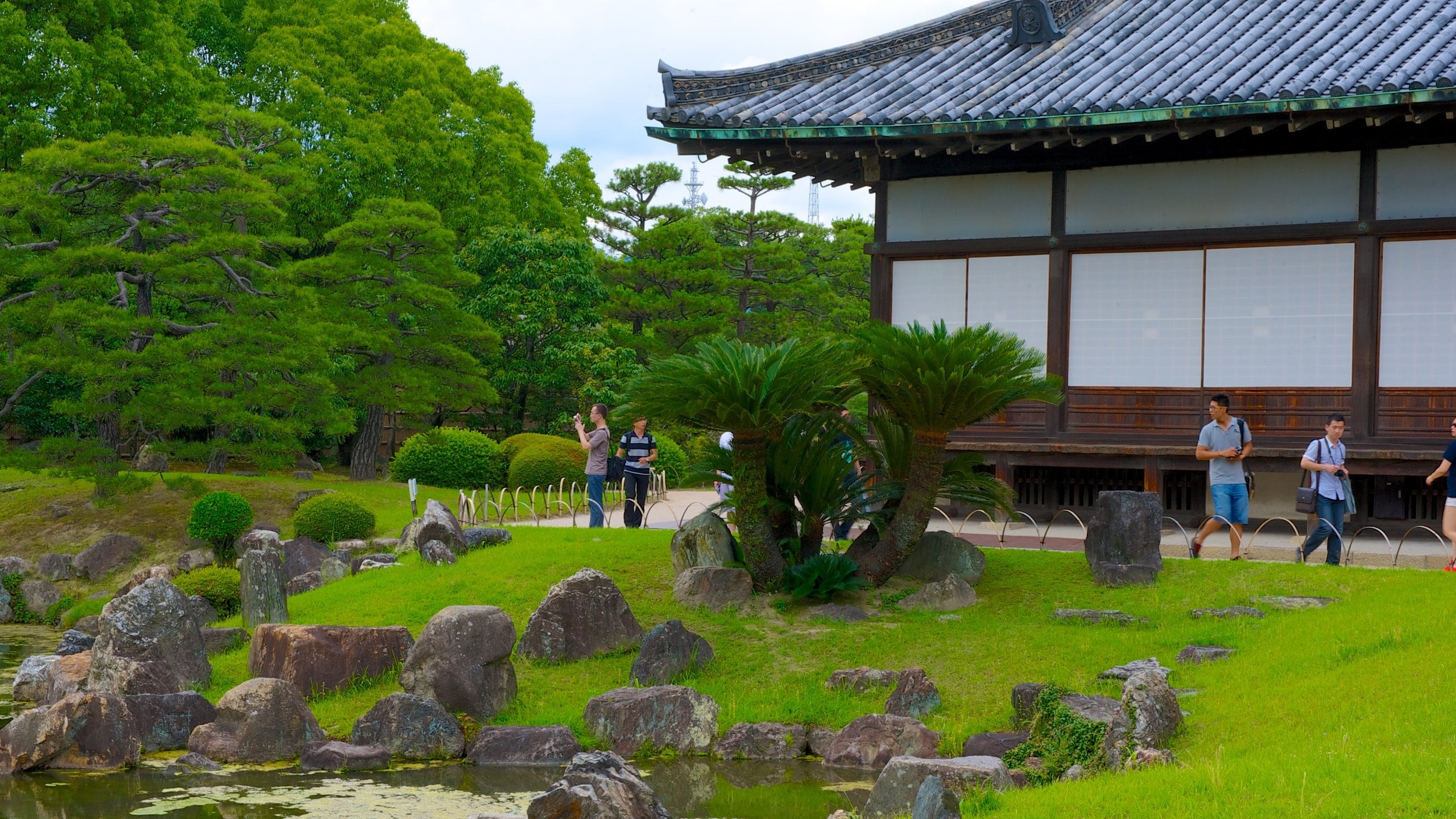 Château de Nijō qui includes patrimoine architectural et château ou palais