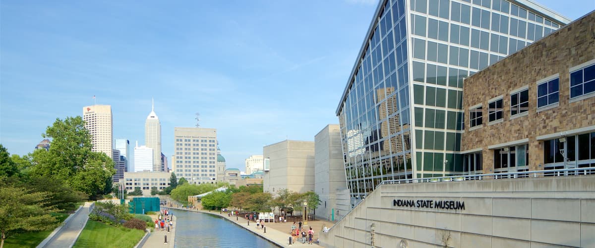 Central Canal which includes landscape views, a river or creek and a city