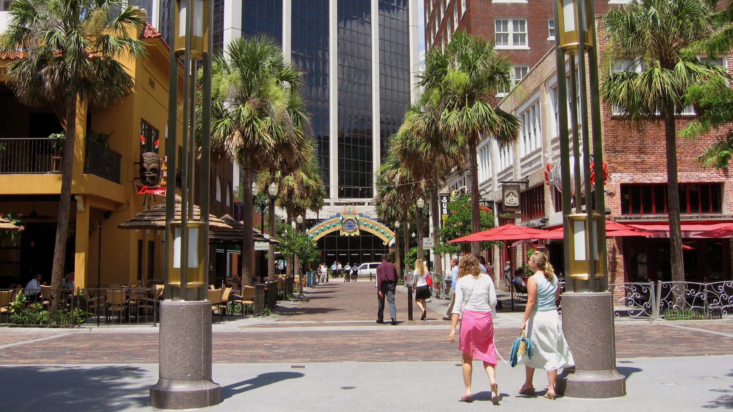 Corner Orange and Central Avenues Downtown Orlando FL 