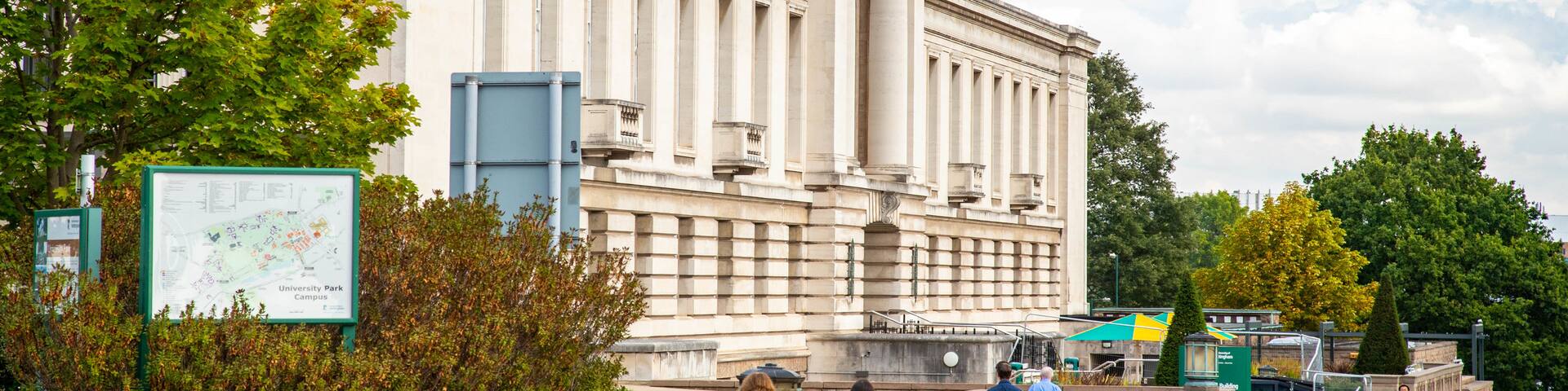 University of Nottingham featuring street scenes and heritage elements