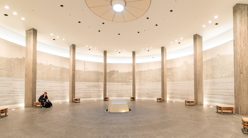 Salón nacional de la paz de Hiroshima en memoria de las víctimas de la bomba atómica