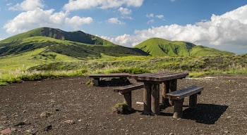 Kumamoto featuring landscape views, mountains and tranquil scenes