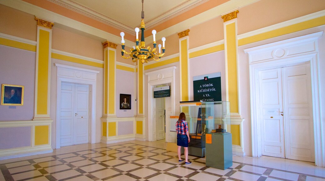 Hungarian National Museum which includes interior views