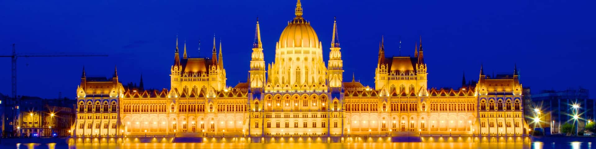 Parliament Building featuring heritage architecture, night scenes and a city