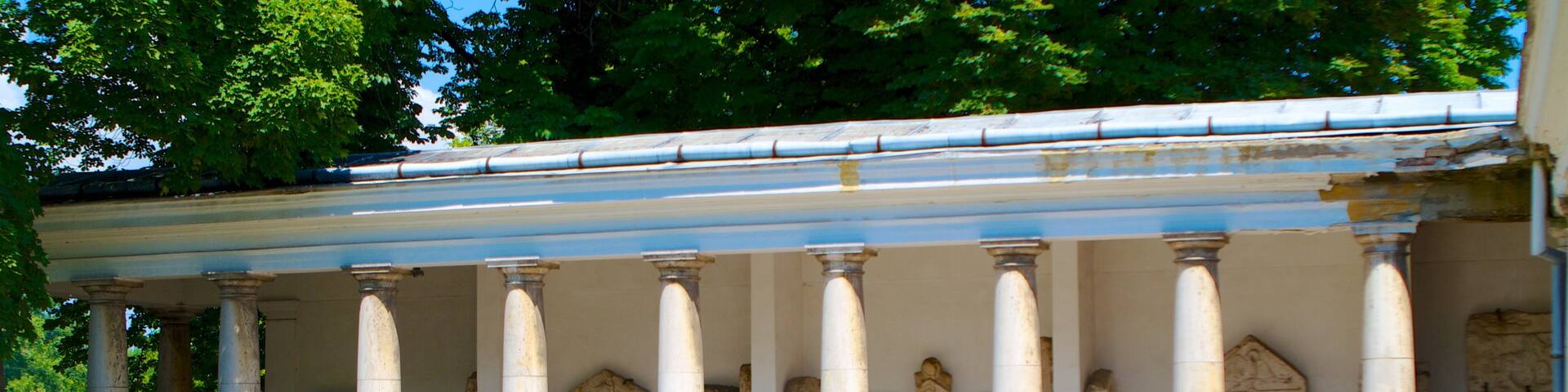 Aquincum mit einem historische Architektur