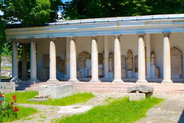Aquincum mit einem historische Architektur